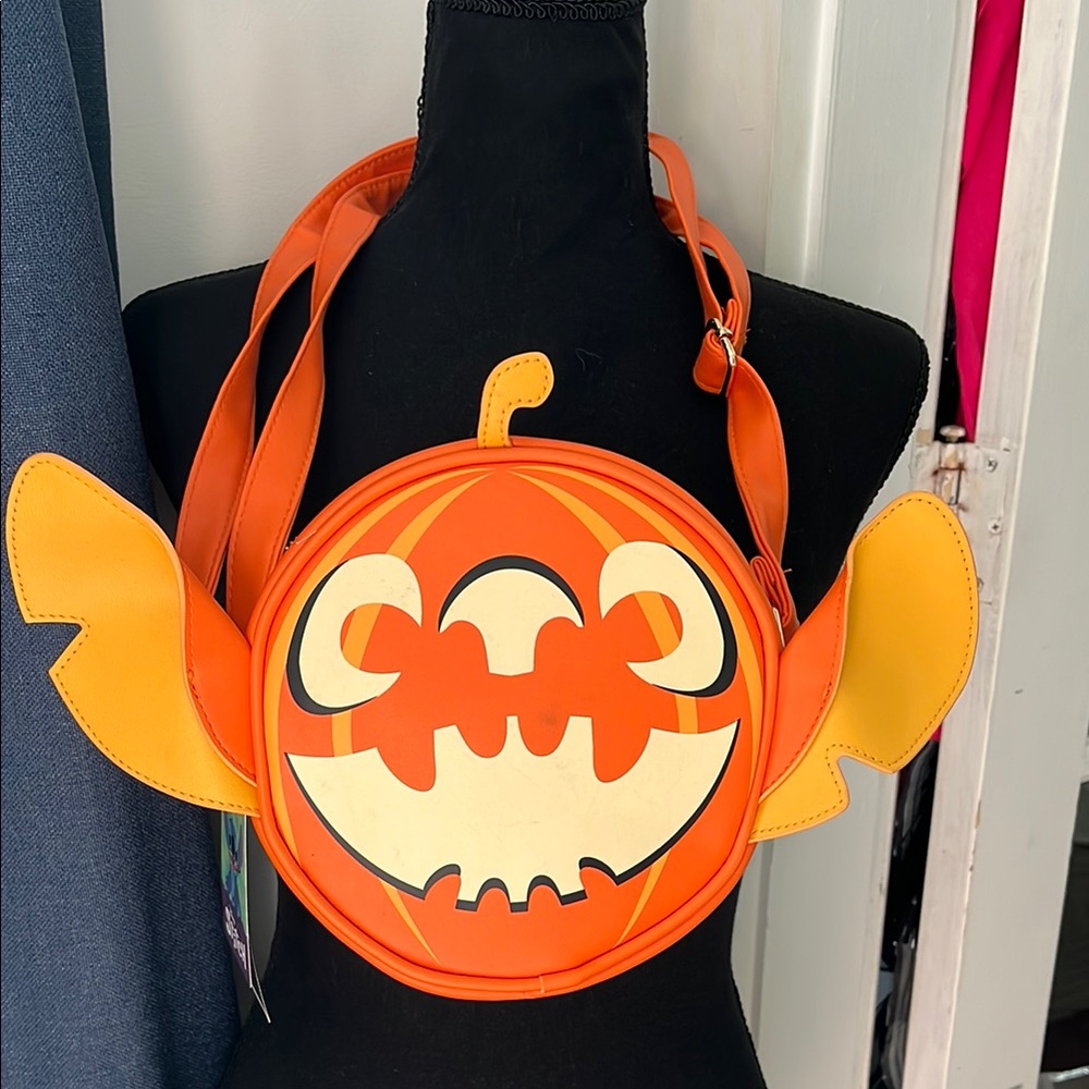 Loungefly Orange and Yellow Pumpkin Bags - Picture 9 of 11